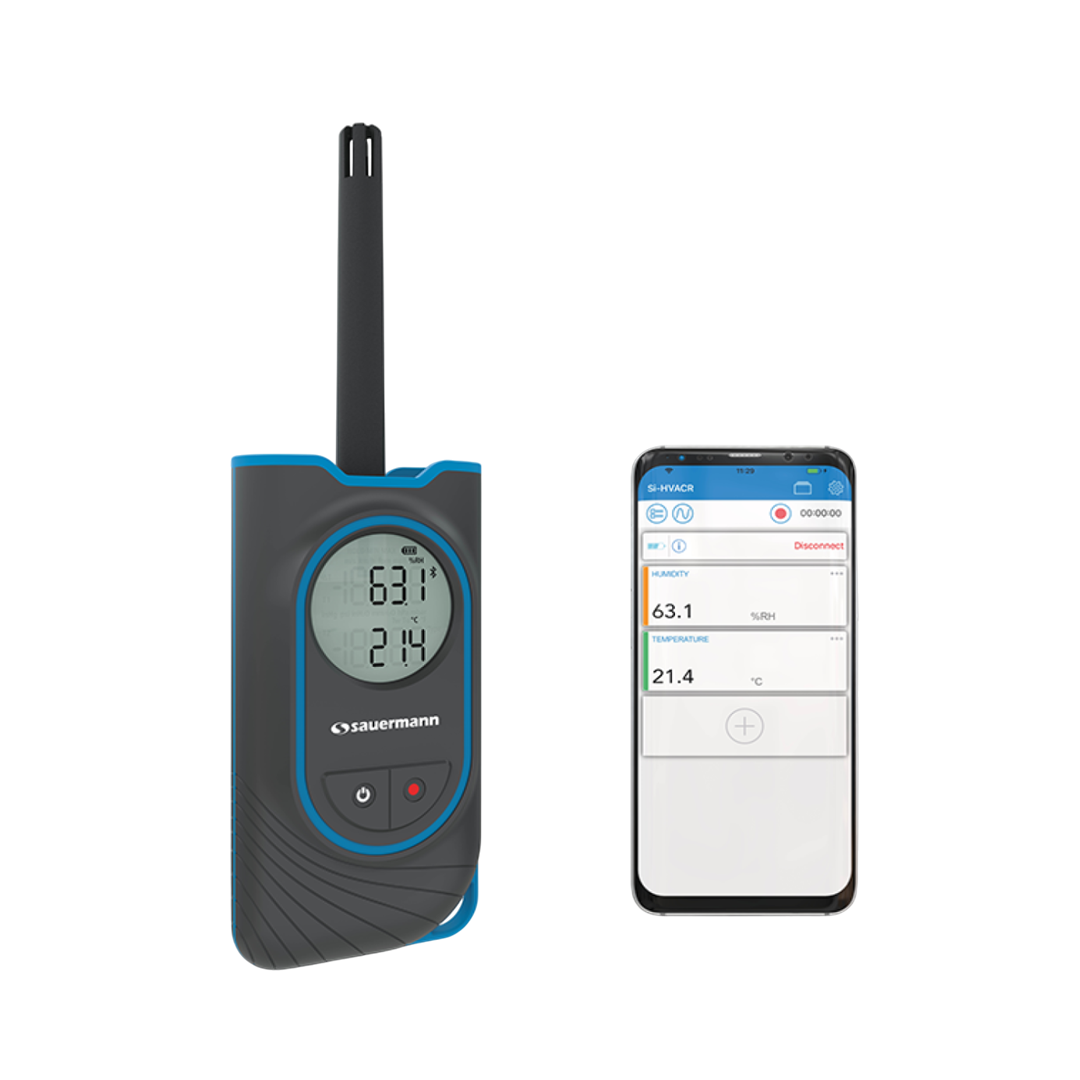 KIMO เครื่องวัดอุณหภูมิ-ความชื้น Si-HH3