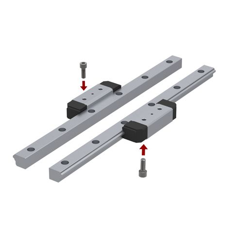 THK LM Guide HR918UU+70LH