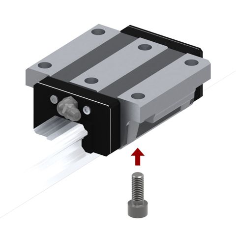 THK LM Guide HSR20CB1SS BLOCK