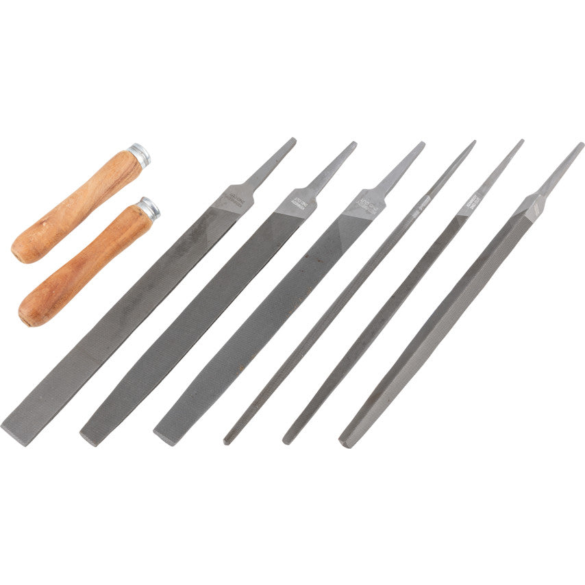 8 นิ้ว (200 มิล ) SECOND CUT ENGINEERS FILE SET-8PCE