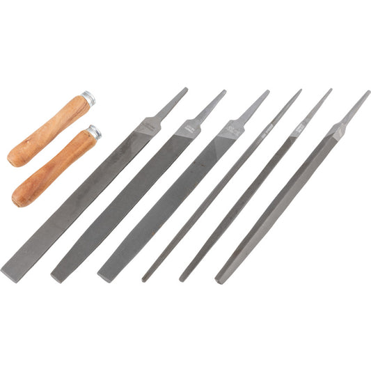 8 นิ้ว (200 มิล ) SECOND CUT ENGINEERS FILE SET-8PCE