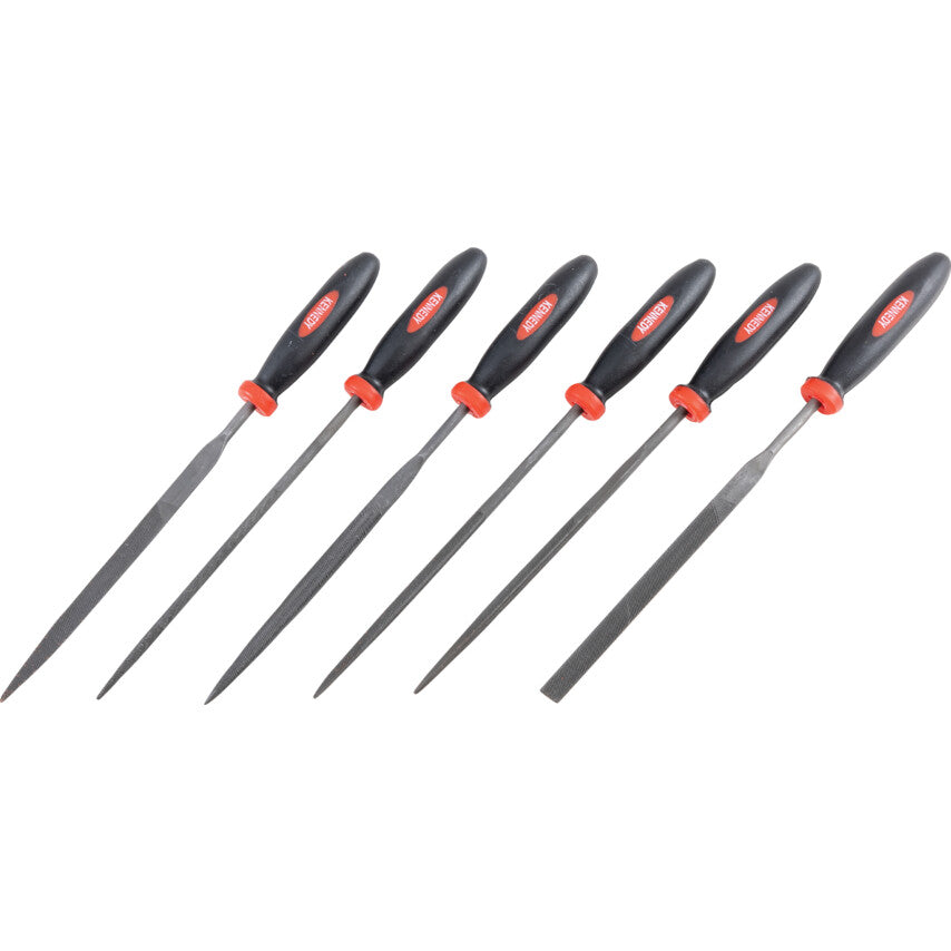 14cm (5.1/2 นิ้ว ) CUT 2 ASSORTEDNEEDLE FILE SET-6PCE