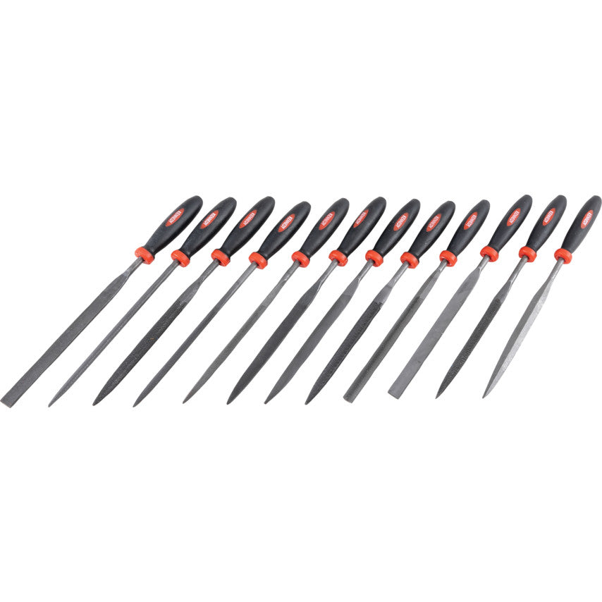 16cm (6.1/2 นิ้ว ) CUT 2 ASSORTEDNEEDLE FILE SET-12PCE