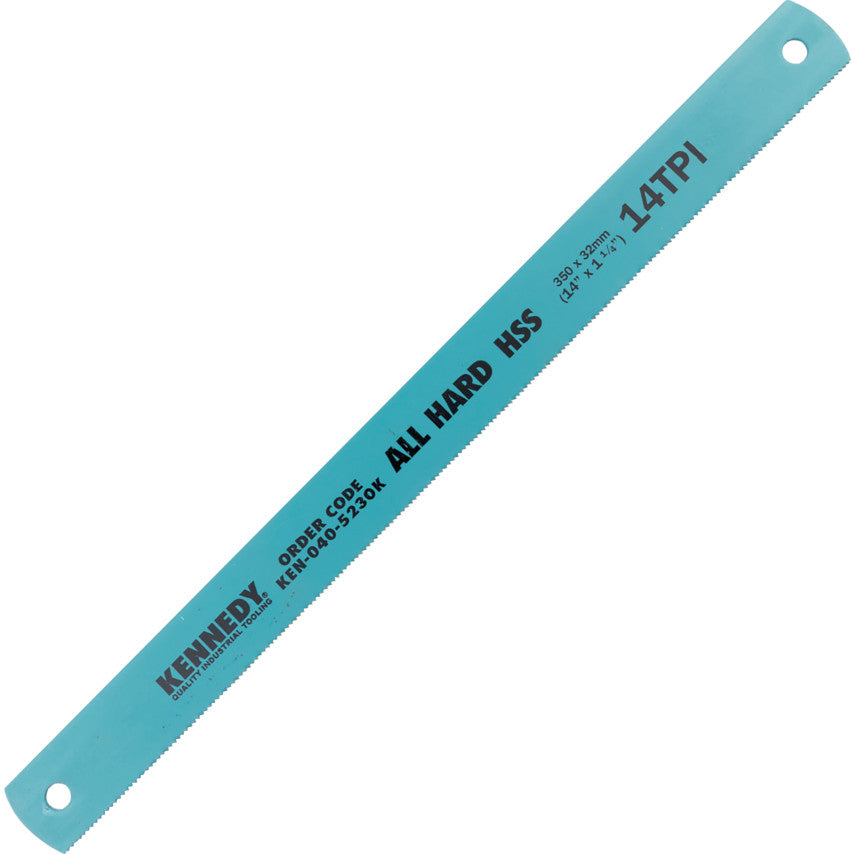 14"x1.1/4"x14TPI HSS ALLHARD HACKSAW BLADES