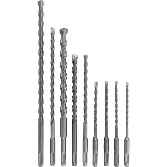 9PCE SDS-PLUS HAMMER DRILL BIT SET