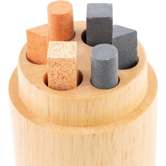 6PCE SHARPENING STONE SET