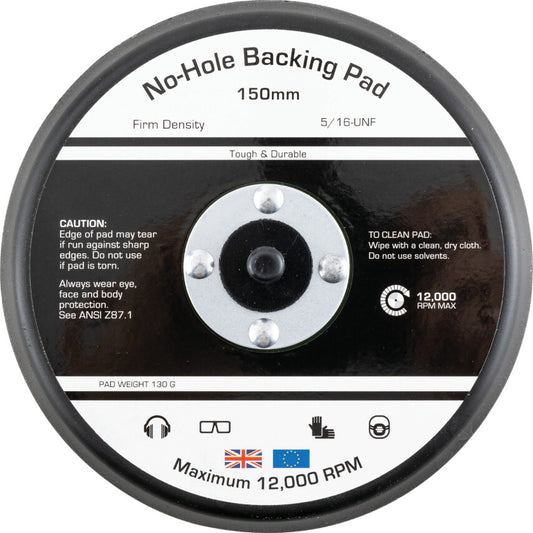 S/STICK BACKING PAD 5/16" UNF MALE FOR 150mm DISC