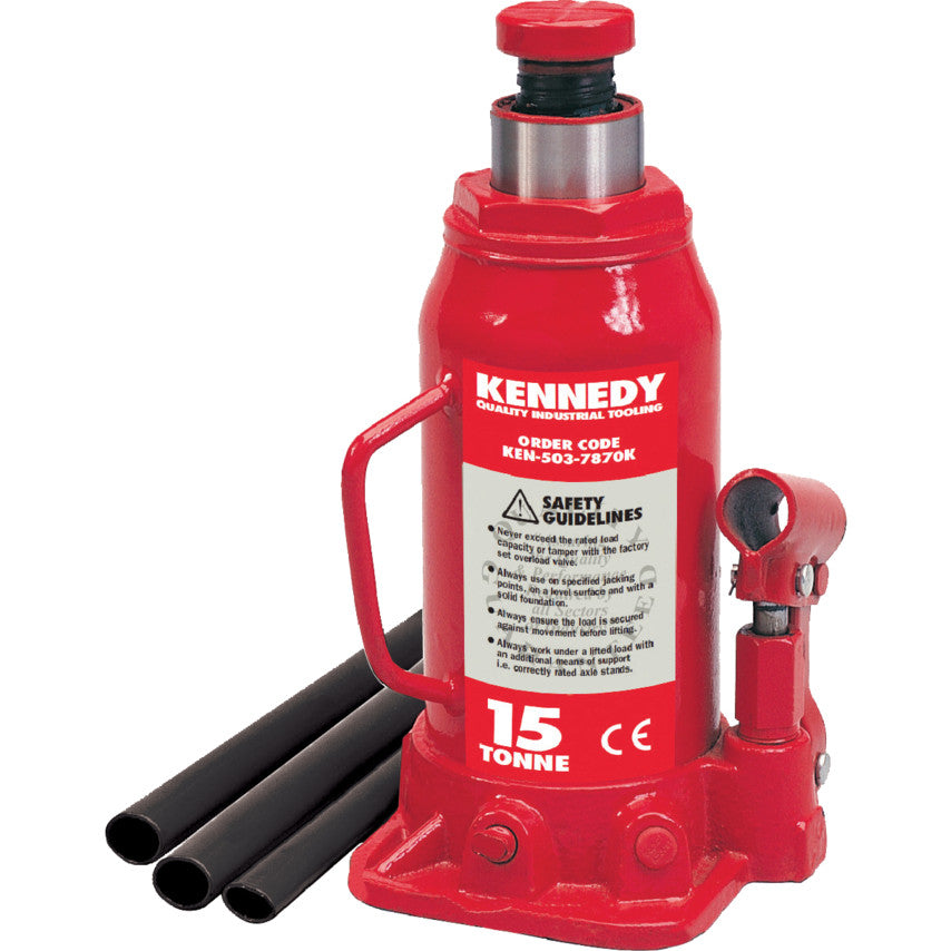 15-TONNE 390mm MAXIMUM HEIGHTBOTTLE JACK รหัส KEN5037870K