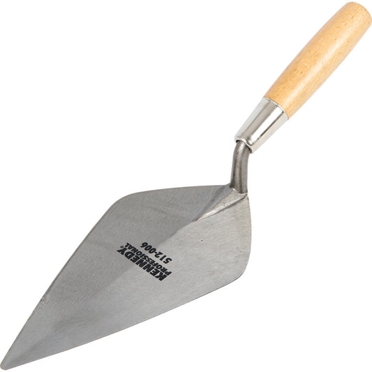 10" BROAD HEEL LONDON PATTERNBRICK TROWEL
