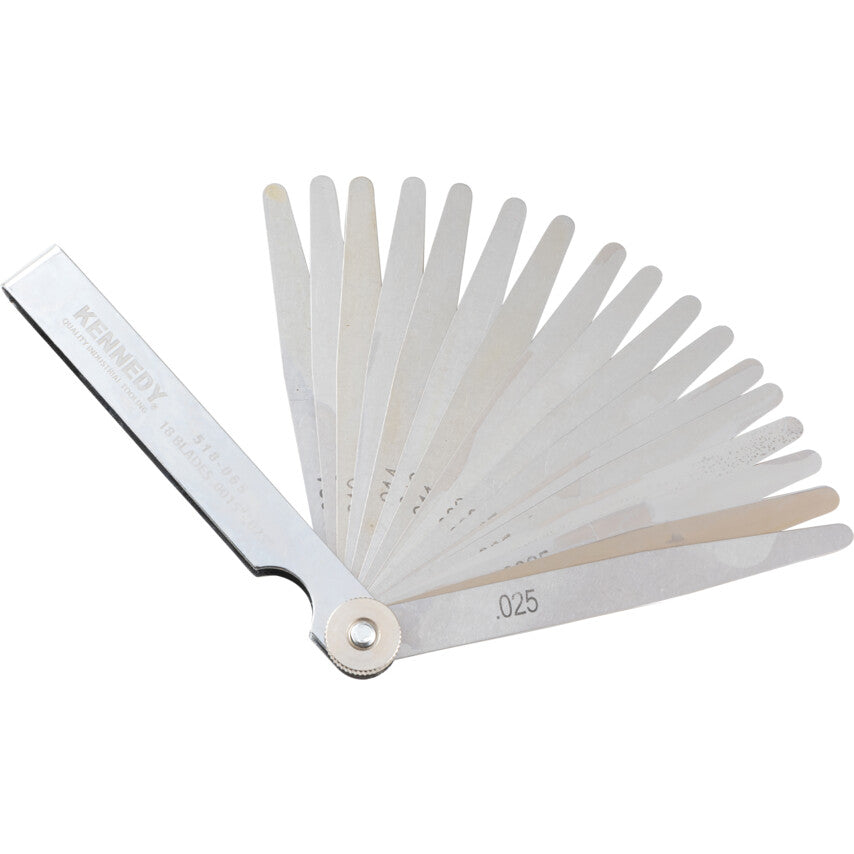 4 นิ้ว 18 BLADE IMPERIAL FEELER GAUGE