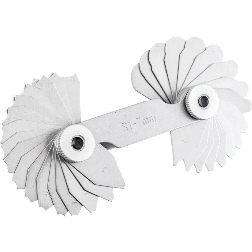 32 BLADE RADIUS GAUGE 17/64-1/2 นิ้ว