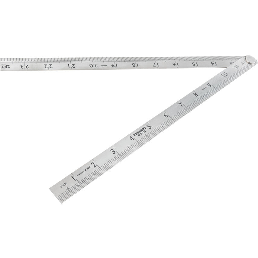 600 มิล /24 นิ้ว FOLDING STEEL RULE