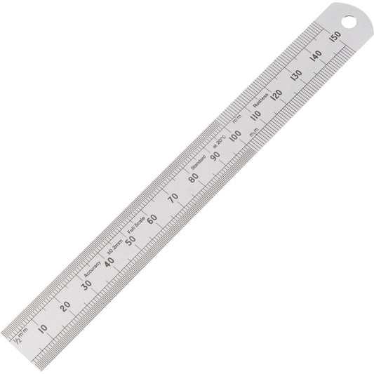 150 มิล /6 นิ้ว RIGID RUSTLESS RULEROUND END