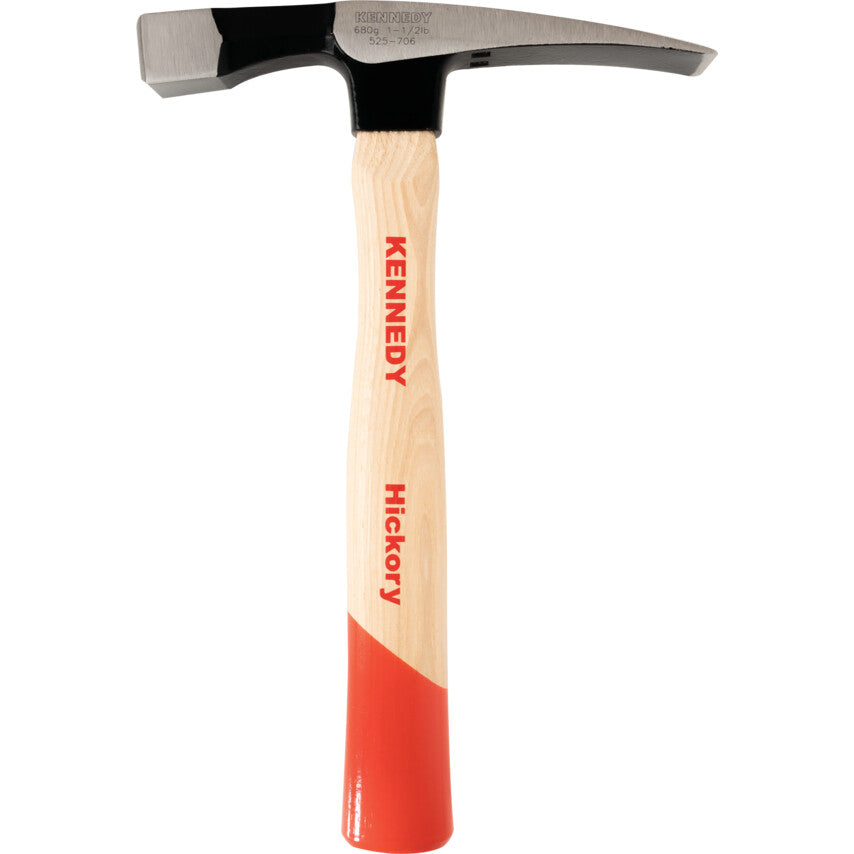 24oz BRICK HAMMER, HICKORY HANDLE