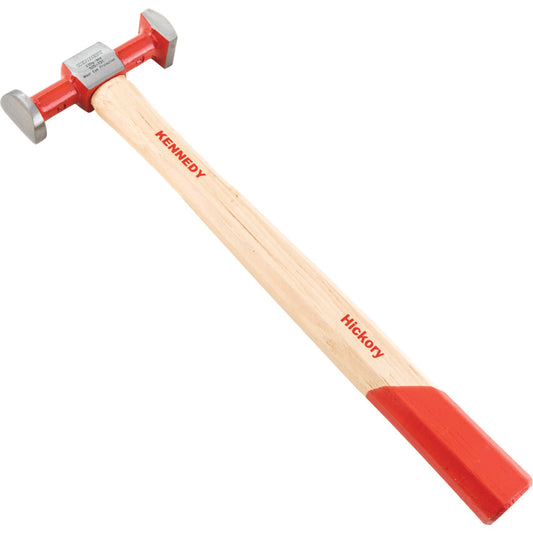 REVERSE CURVE FINISHING HAMMER, 25mm SQ, 28mm DIA, HICKORY HANDLE รหัส KEN5257310K