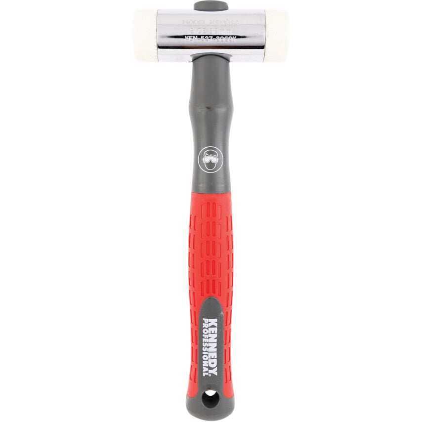 38mm DIAMETER HARD NYLON HAMMER(POLYPROPYLENE HANDLE)