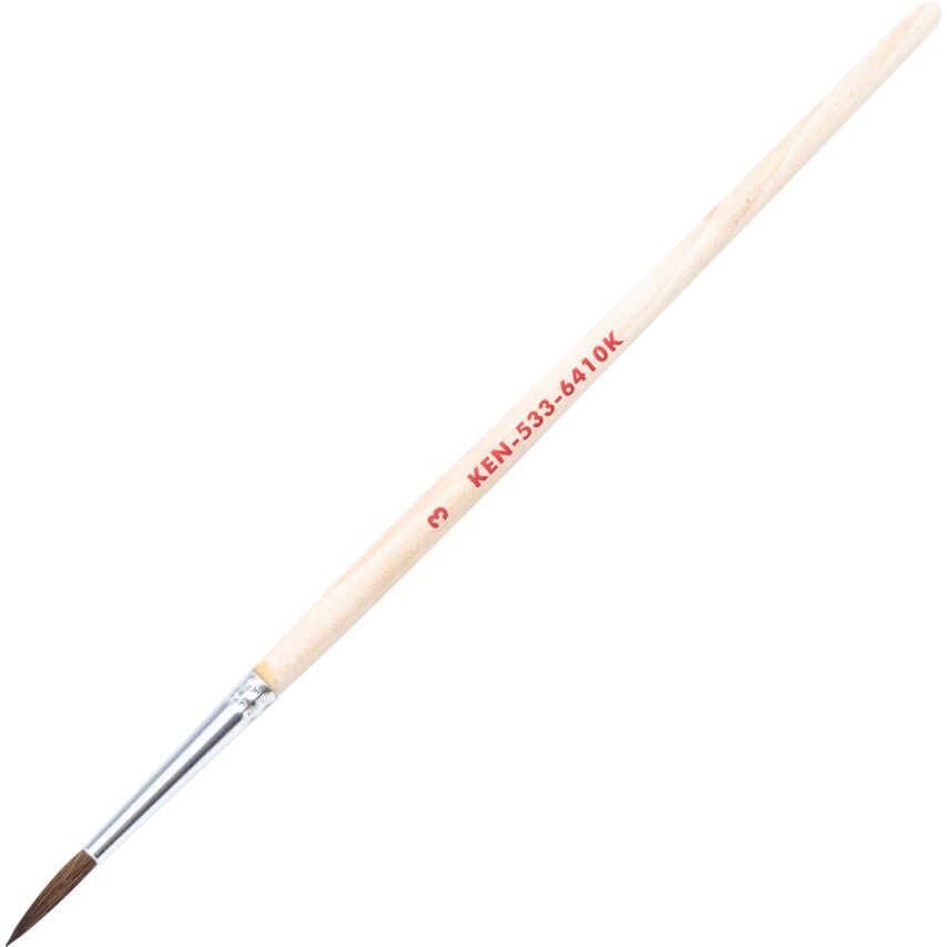No.3 ARTIST PENCIL BRUSHWOODEN HANDLE
