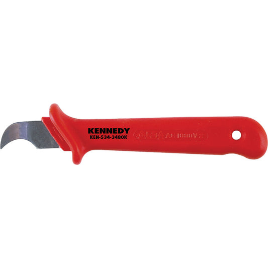 180mm INSULATED CABLE KNIFECURVED BLADE
