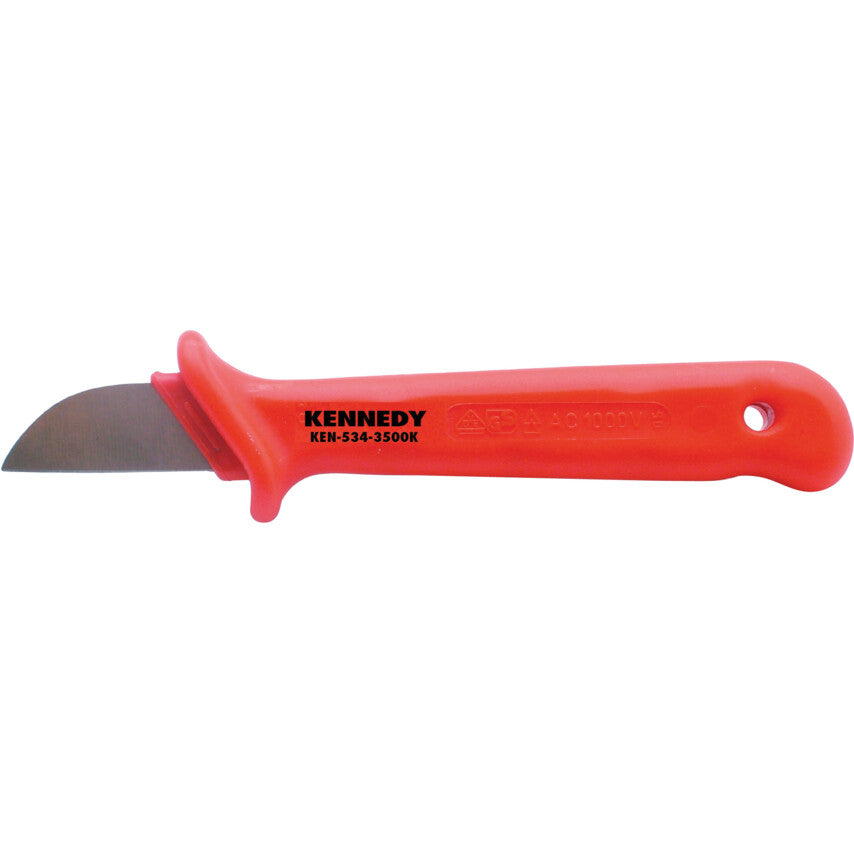 180mm INSULATED CABLE KNIFE STR.BLADE