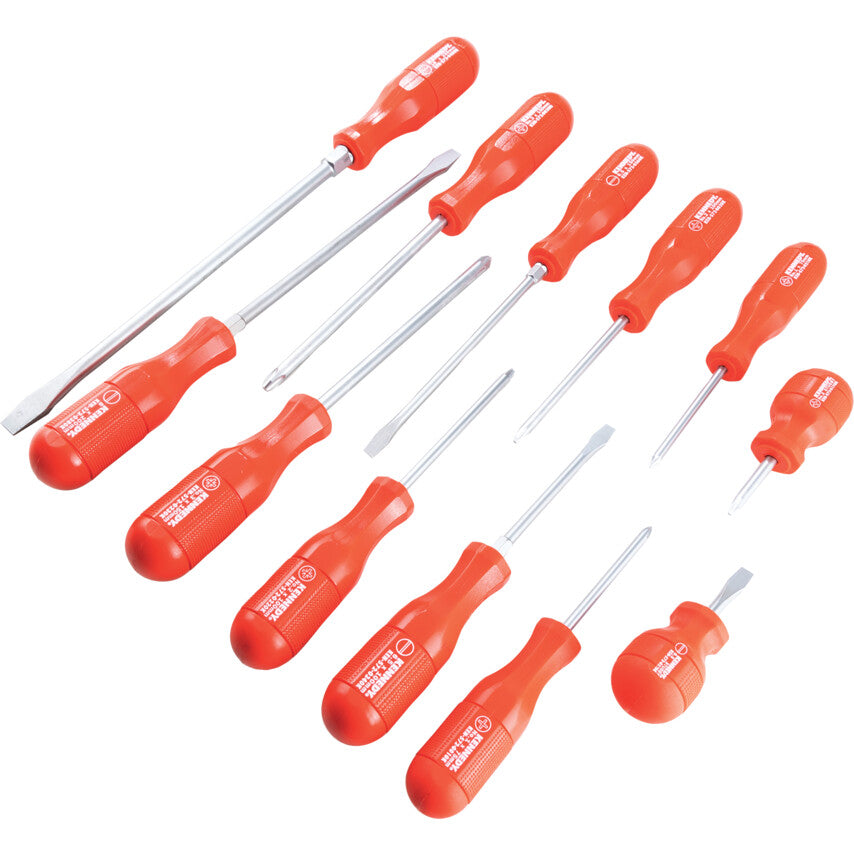 ENGINEERS HI-GRIP SCREWDRIVER SET12-PCE