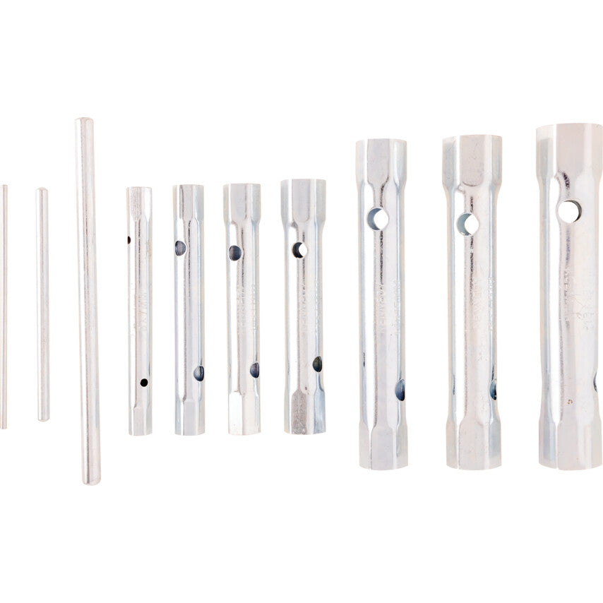 7-PCE BOX SPANNER SET 6-19mm C/W TOMMY BARS