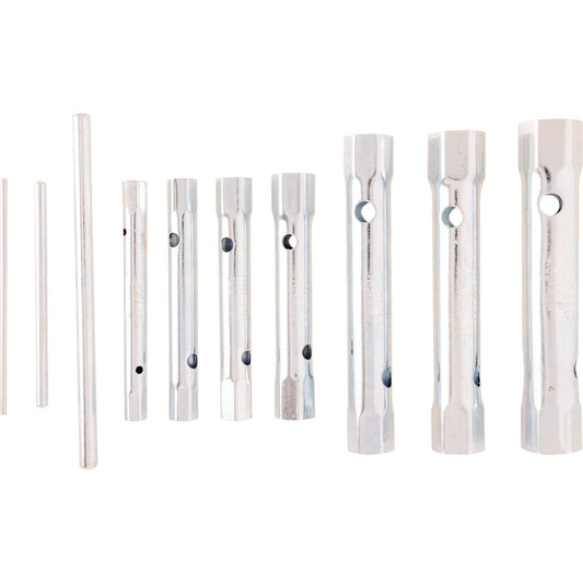 7-PCE BOX SPANNER SET 6-19mm C/W TOMMY BARS