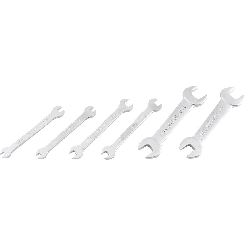0-11BA OPEN END SPANNER SET 6PC