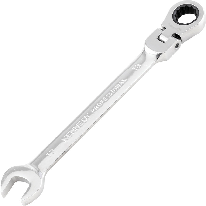 13mm FLEX HEAD RATCHET WRENCH