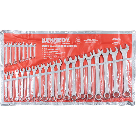6-32mm CV COMBINATION SPANNER SET 26PC
