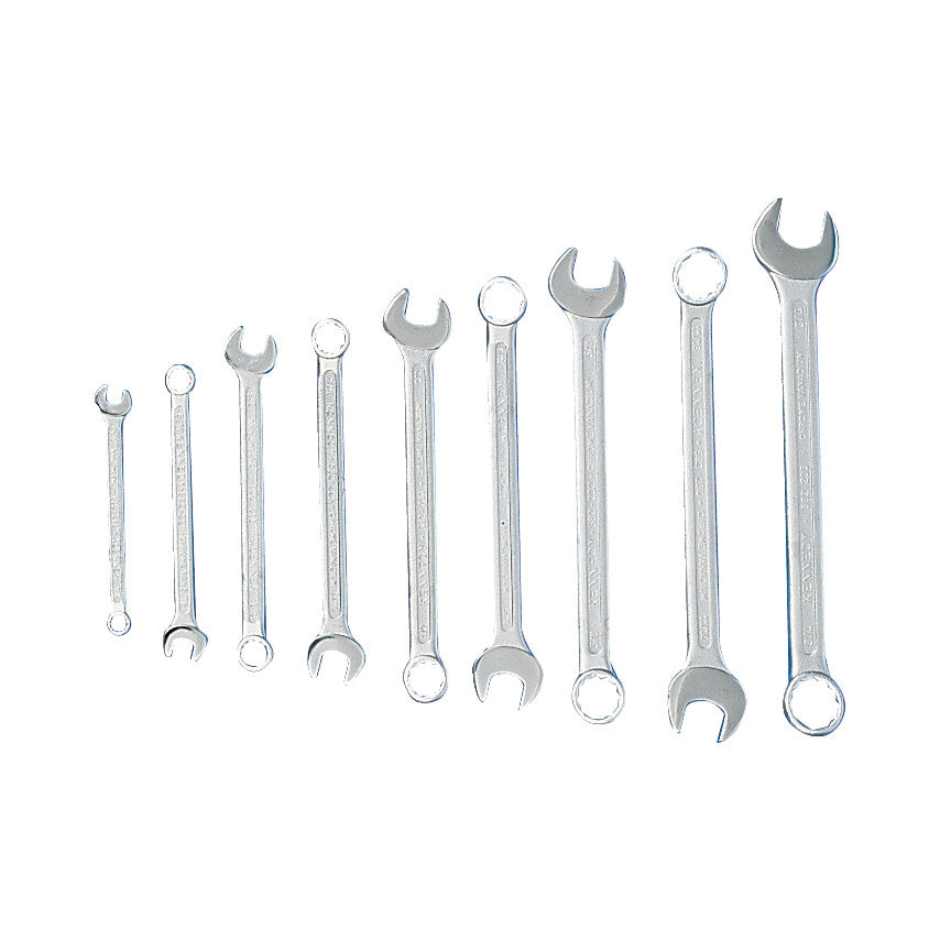 1/4-3/4"AF CV COMBINATION SPANNER SET 9PC