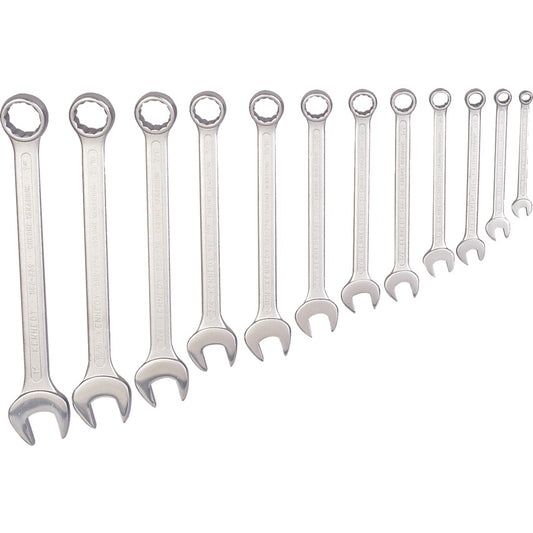 1/4-1"AF CV COMBINATION SPANNER SET 12PC