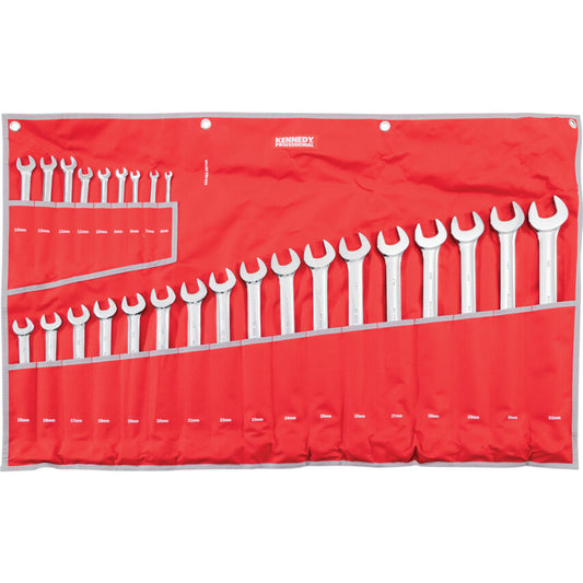 6-32mm PROFESSIONAL COMBINATIONSPANNER SET 26PC