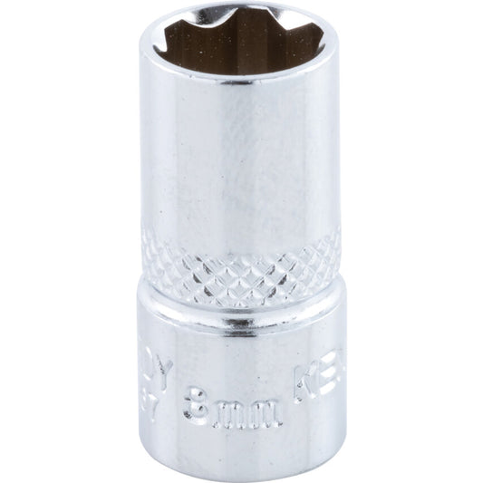 8mm KEN-GRIP SOCKET 1/4"SQ DR