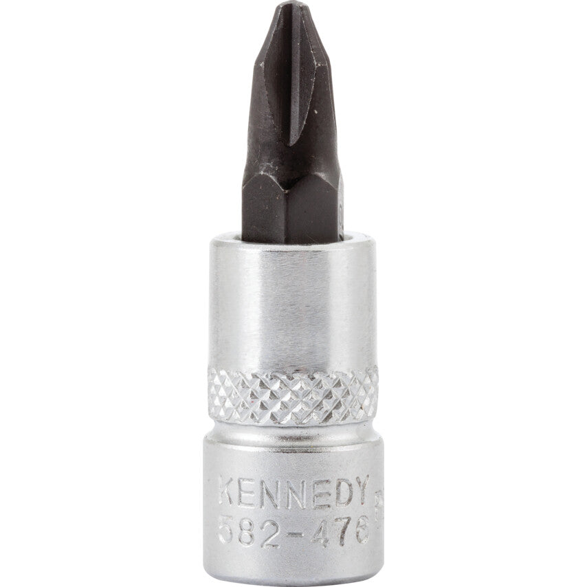 ลูกบล็อกเดือยโผล่ ลูกบล็อก เบอร์ No.3 PHILLIPS SCREWDRIVER BIT 1/4 นิ้ว รหัส KEN5824770K