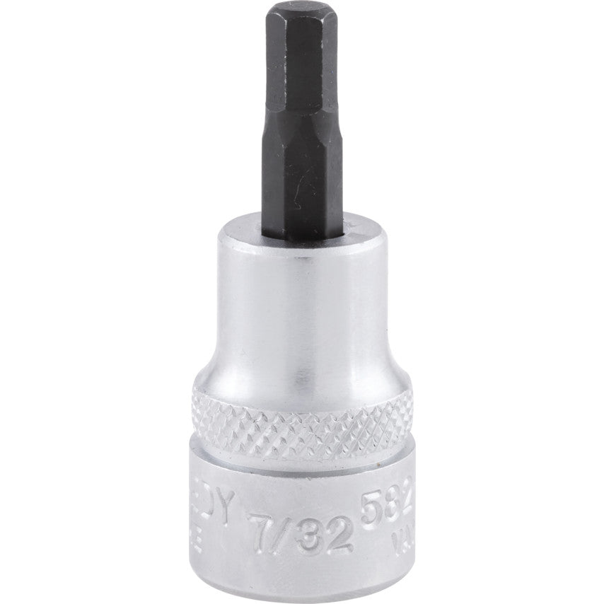 7/32" HEX SOCKET BIT 3/8" SQ DR