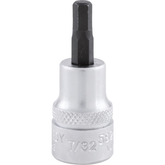 7/32" HEX SOCKET BIT 3/8" SQ DR