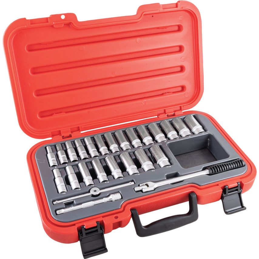 MM/AF 25PCE 3/8" SQ DR DEEPSOCKET SET