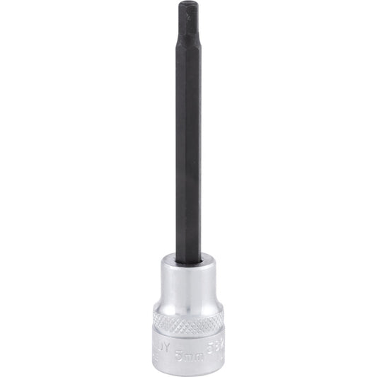 ลูกบล็อกเดือยโผล่ 3/8 นิ้ว DR. LONG HEXAGON BIT ลูกบล็อกH5 x 100 มิล รหัส KEN5826315K