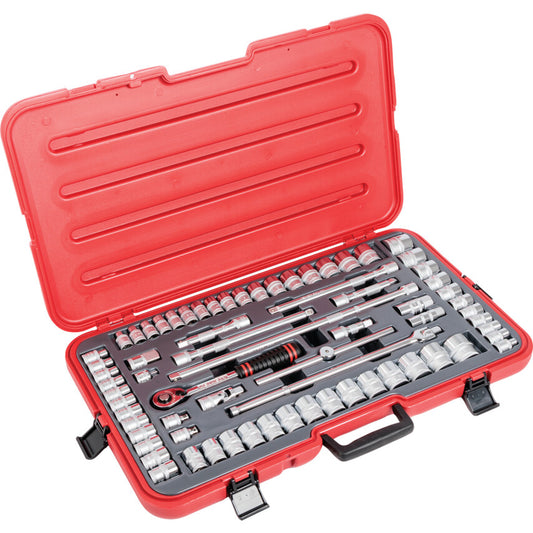 MM/AF/WHIT SOCKET SET 70PC 1/2"SQ DR