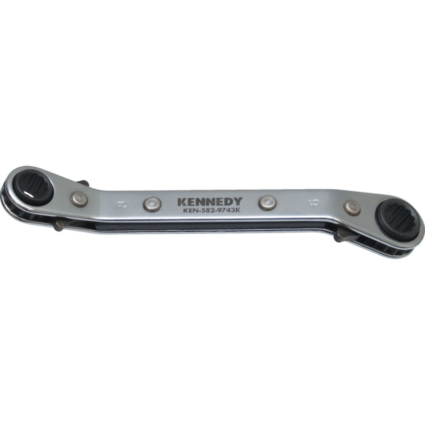 8mmx9mm OFFSET RATCHET RINGSPANNER