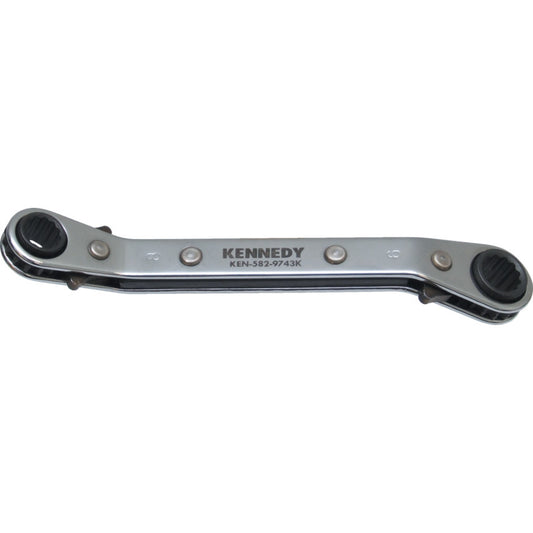 8mmx9mm OFFSET RATCHET RINGSPANNER