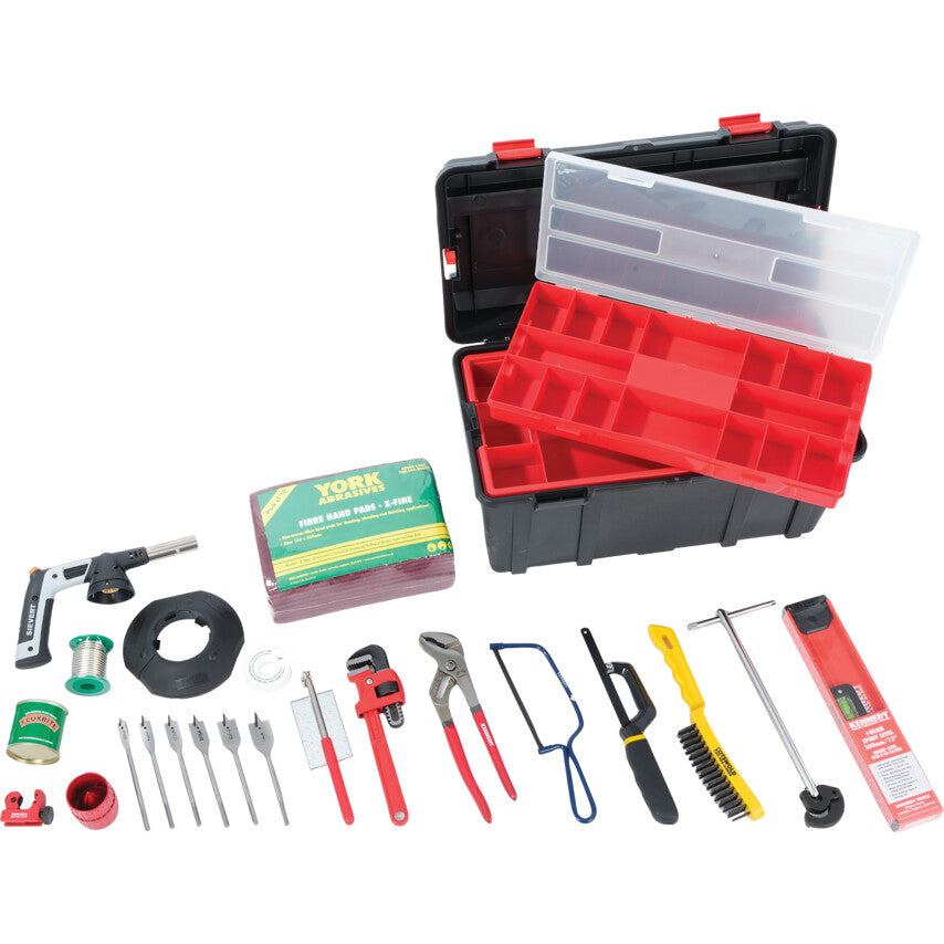 PLUMBERS HANDYMAN TOOLKIT 22-PCE