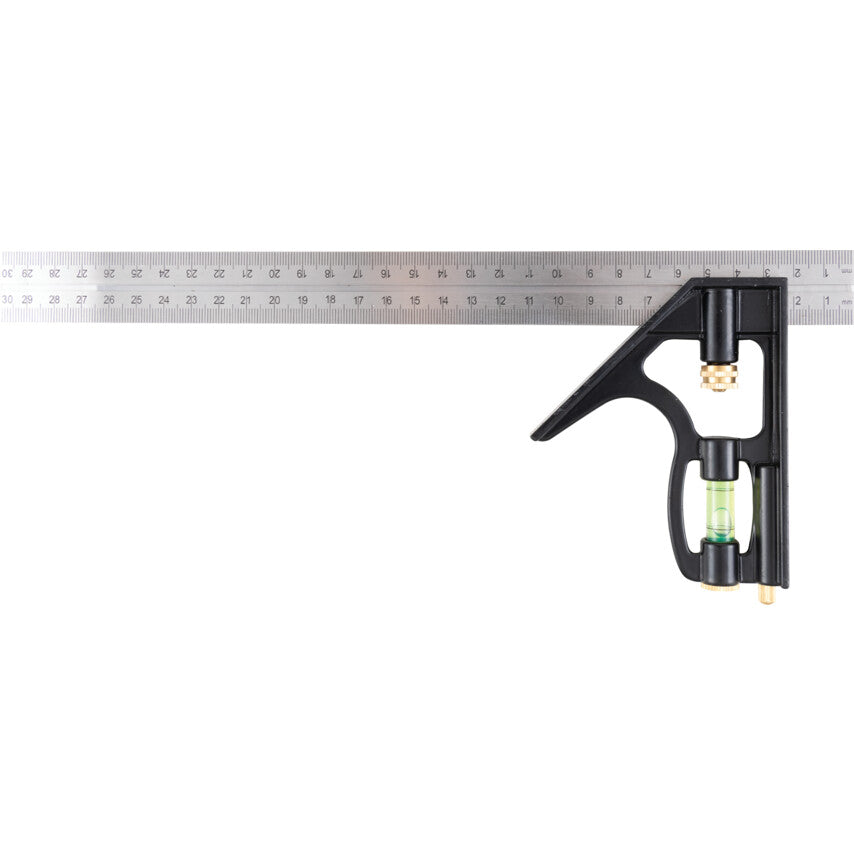 12" DIECAST COMBINATION SQUARE &RULE