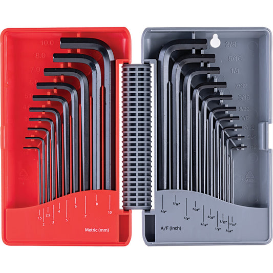 COMBINATION LONG ARM B/PTMM/AFHEX KEY SET 20-PCE