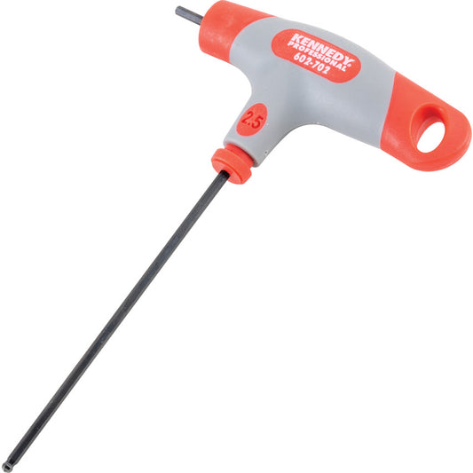 2.5mm T-HANDLED HEXAGON BALLDRIVER