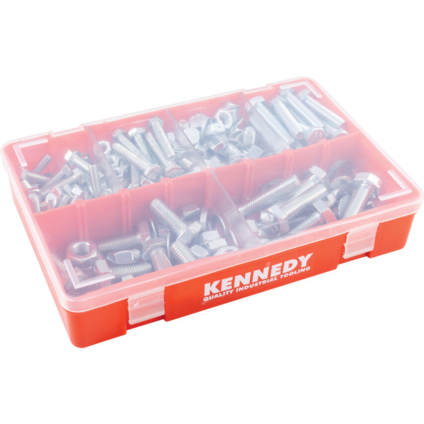 METRIC SET SCREWS, NUTS,WASHERS BZP KIT