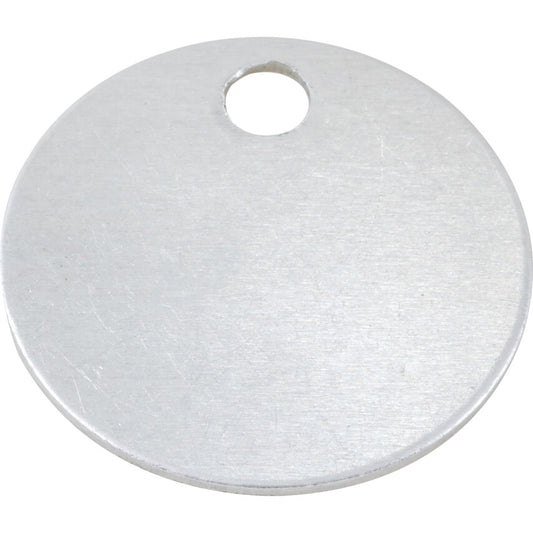 30mm ALUMINIUM I.D. DISCS5mm HOLE (EACH)