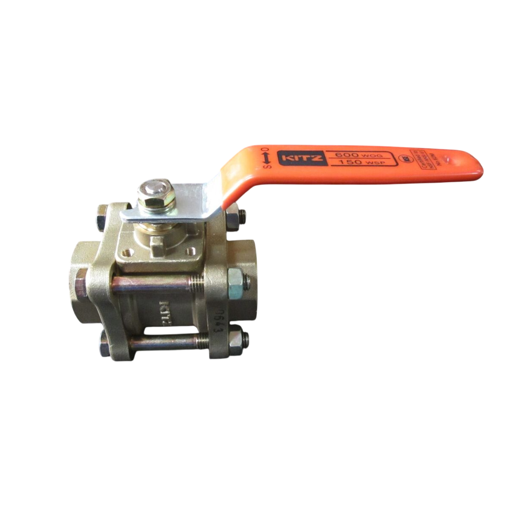 บอลวาล์ว KITZ 0.5 นิ้ว (15 มม.) รุ่น AK3TM Brass (ball valve KITZ)