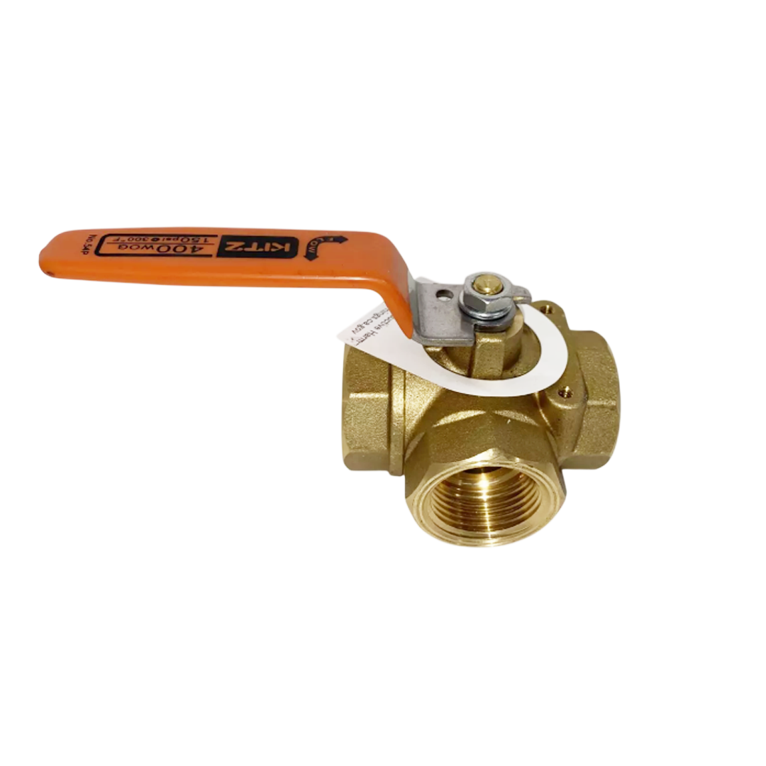 บอลวาล์ว KITZ 1.5 นิ้ว (40 มม.) รุ่น AKTNP Brass (ball valve KITZ)