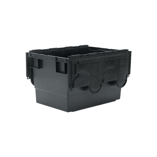 68LTR HD EURO NESTING BIN BLACKC/W LID รหัส MTL4041630K